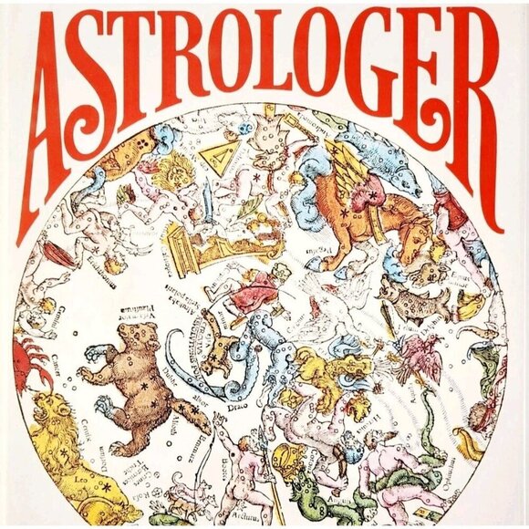 1982 The Compleat Astrologer Illustrated w/ Dust Jacket HC Parker Astrology WHBS - Picture 1 of 10